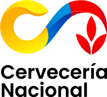 A colorful logo combining yellow, blue, and red elements with a stylized letter "C" and a leaf-like design on the right, embodying the vibrant spirit of Cervecería Nacional, Ecuador's renowned brewery.