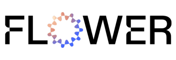 Logo with the word "Anthropic" in black and a circular, gradient design to the left made of arrow-like shapes pointing outward.